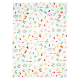 GreenGate Theedoek Lula white 