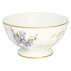 GreenGate Muesli kom Jacobe white XL GreenGate Muesli kom Jacobe white XL