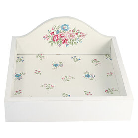 GreenGate Servethouder Ailis white GreenGate Servethouder Ailis white