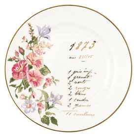 GreenGate ontbijt- / lunch bord Jacobe white