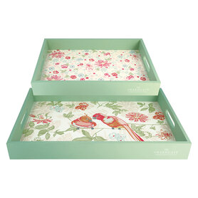 GreenGate Dienblad Fallulah white set van 2