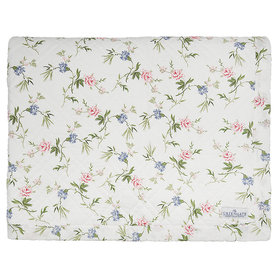 GreenGate Quilt / Bed sprei Henriette white 140x220cm GreenGate Quilt / Bed sprei Henriette white 140x220cm