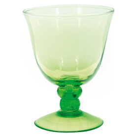 GreenGate Wijn glas green medium GreenGate Wijn glas green medium