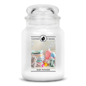 Goose Creek Candle Baby Powder 24oz Large Jar  Goose Creek Candle Baby Powder 24oz Large Jar