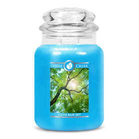 Goose Creek Candle Clear Blue Sky 24oz Large Jar  Goose Creek Candle Clear Blue Sky 24oz Large Jar