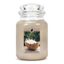Goose Creek Candle Drenched Coconut 24oz Large Jar  Goose Creek Candle Drenched Coconut 24oz Large Jar