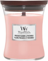 WoodWick® Pressed Blooms & Patchouli Mini Candle  WoodWick® Pressed Blooms & Patchouli Mini Candle