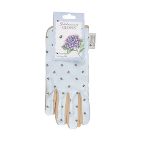 Wrendale Designs  Garden Gloves - Bee - 'Hydrangea' Wrendale Designs  Garden Gloves - Bee - 'Hydrangea'