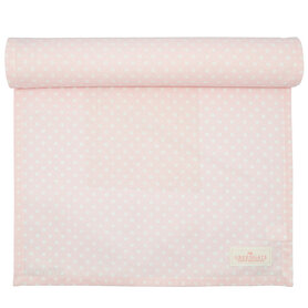 GreenGate Tafelloper Spot pale pink 45 x 140 cm GreenGate Tafelloper Spot pale pink 45 x 140 cm