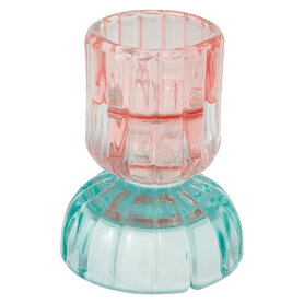 GreenGate Kandelaar / Candleholder pale pink upside down