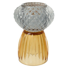 GreenGate Kandelaar / Candleholder grey upside down