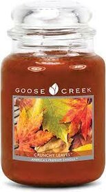 Goose Creek Candle Crunchy Leaves 24oz Large Jar Goose Creek Candle Crunchy Leaves 24oz Large Jar