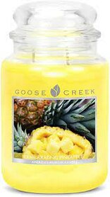 Goose Creek Candle Exhilarating Pineapple 24oz Large Jar Goose Creek Candle Exhilarating Pineapple 24oz Large Jar