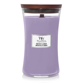  WoodWick® Amethyst & Amber Large Candle