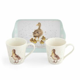 Wrendale Designs Mug & Tray set Ente - Lovely Mum Wrendale Designs Mug & Tray set Ente - Lovely Mum