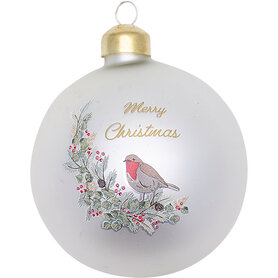 GreenGate kerstbal glas Leonora merry christmas GreenGate kerstbal glas Leonora merry christmas