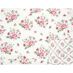 GreenGate Quilt / Bed sprei Leonora white 180x230cm GreenGate Quilt / Bed sprei Leonora white 180x230cm