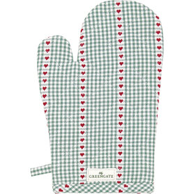 GreenGate Ovenhandschoen Bea green GreenGate Ovenhandschoen Bea green