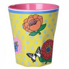 Ginger Lifestyle Melamine Mok S Vintage Flowers Ginger Lifestyle Melamine Mok S Vintage Flowers