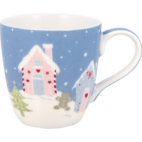 GreenGate Kinder beker Laura homes dusty blue GreenGate Kinder beker Laura homes dusty blue