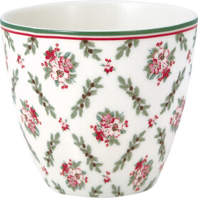 GreenGate Beker (Latte Cup) Gry white GreenGate Beker (Latte Cup) Gry white