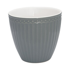 GreenGate Espresso mok (Mini latte cup) Alice stone grey GreenGate Espresso mok (Mini latte cup) Alice stone grey