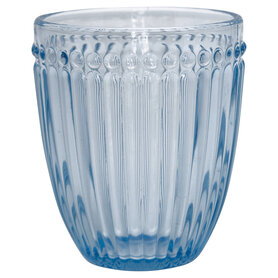 GreenGate Glas / Water Glass Alice pale blue H:9,5cm GreenGate Glas / Water Glass Alice pale blue H:9,5cm