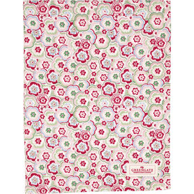GreenGate Tafelkleed Selma pale pink 100 x 100 cm