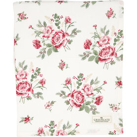 GreenGate Tafelkleed Leonora white 145 x 250 cm