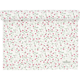 GreenGate Tafelloper Maise white 45 x 140 cm