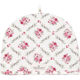 GreenGate Theemuts Gry white