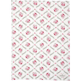 GreenGate Theedoek Gry white