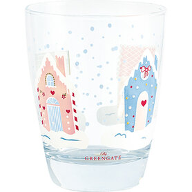 GreenGate Water glas Laura homes dusty blue GreenGate Water glas Laura homes dusty blue
