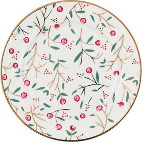 GreenGate Gebaksbordje Maise white GreenGate Gebaksbordje Maise white