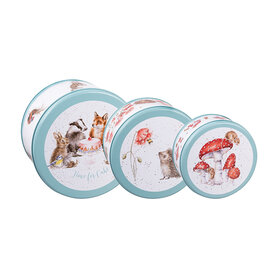 Wrendale Cake Tin Nest - Country set