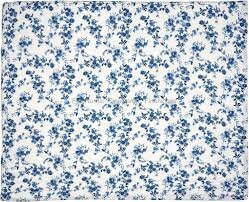 GreenGate Quilt / Bed cover Vanessa Blue 140x220cm GreenGate Quilt / Bed cover Vanessa Blue 140x220cm