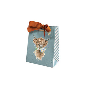 Wrendale Designs Cadeautasje Koe - Daisy Coo -klein Wrendale Designs Cadeautasje Koe - Daisy Coo -klein