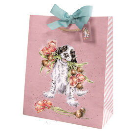 Wrendale Designs Cadeautasje Hond - Blooming with Love -Large Wrendale Designs Cadeautasje Hond - Blooming with Love -Large