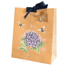 Wrendale Designs Cadeautasje Bij - Hydrangea -Large Wrendale Designs Cadeautasje Bij - Hydrangea -Large