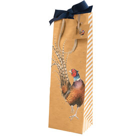 Wrendale Designs Bottlebag Pheasant  "Ready for My Close Up" Wrendale Designs Bottlebag Pheasant  "Ready for My Close Up"