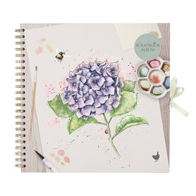 Wrendale Designs Scrapbook Album - Hydrangea Wrendale Designs Scrapbook Album - Hydrangea