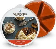 Goose Creek Carrot Cake Wax Melt / proefblokje beschikbaar Goose Creek Carrot Cake Wax Melt / proefblokje beschikbaar