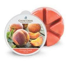 Goose Creek Georgia Peach Wax Melt / proefblokje beschikbaar Goose Creek Georgia Peach Wax Melt / proefblokje beschikbaar