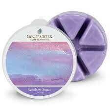 Goose Creek Rainbow Sugar Wax Melt / proefblokje beschikbaar Goose Creek Rainbow Sugar Wax Melt / proefblokje beschikbaar