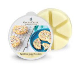 Goose Creek Sprinkled Sugar Cookies Wax Melt / proefblokje beschikbaar Goose Creek Sprinkled Sugar Cookies Wax Melt / proefblokje beschikbaar
