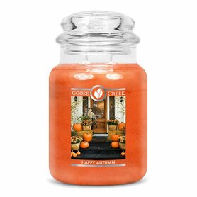 Goose Creek Candle Happy Autumn 2 Wick large jar 680 gram Goose Creek Candle Happy Autumn 2 Wick large jar 680 gram