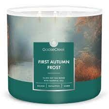 Goose Creek Candle First Autumn Frost Soya Blend 3 Wick Tumbler  Goose Creek Candle First Autumn Frost Soya Blend 3 Wick Tumbler