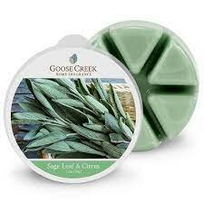 Goose Creek Sage Leaf & Citrus Wax Melt Goose Creek Sage Leaf & Citrus Wax Melt