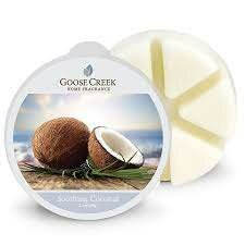 Goose Creek Soothing Coconut Wax Melt / proefblokje beschikbaar Goose Creek Soothing Coconut Wax Melt / proefblokje beschikbaar