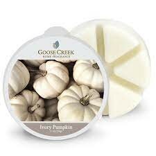 Goose Creek White Pumpkin Wax Melt / proefblokje beschikbaar Goose Creek White Pumpkin Wax Melt / proefblokje beschikbaar